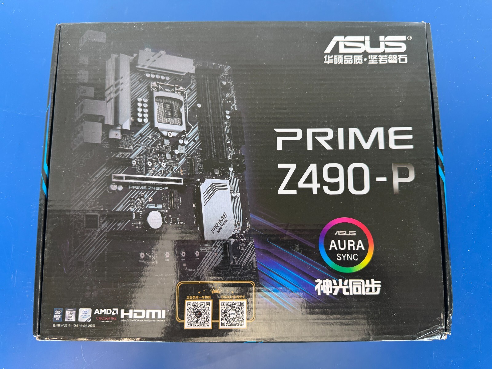 ASUS PRIME Z490-P Motherboard Intel Z490 LGA 1200 ATX 4 x DDR4