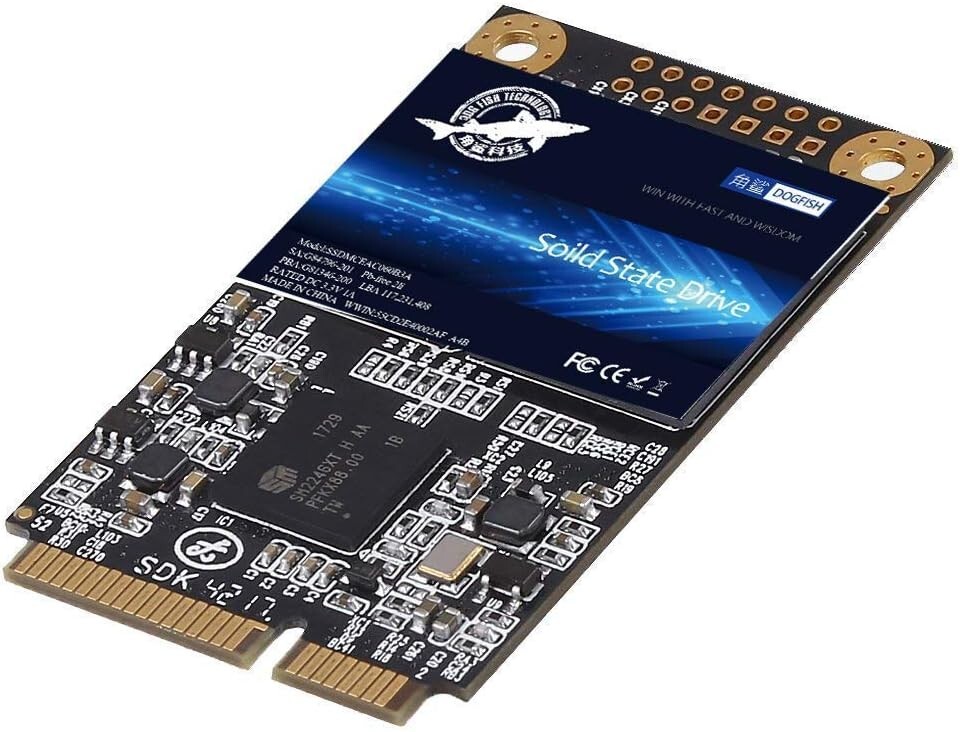 Dogfish Msata SSD 250GB Internal Solid State Drive Mini Sata SSD