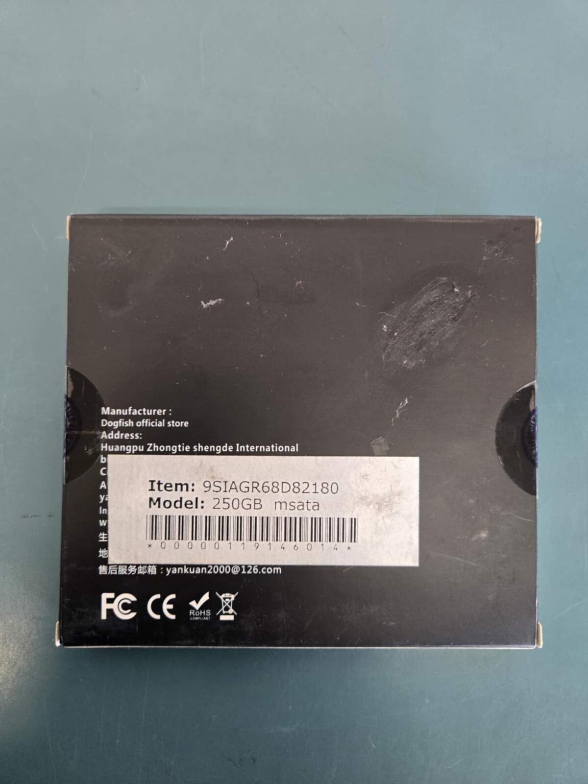 Dogfish Msata SSD 250GB Internal Solid State Drive Mini Sata SSD - Image 3