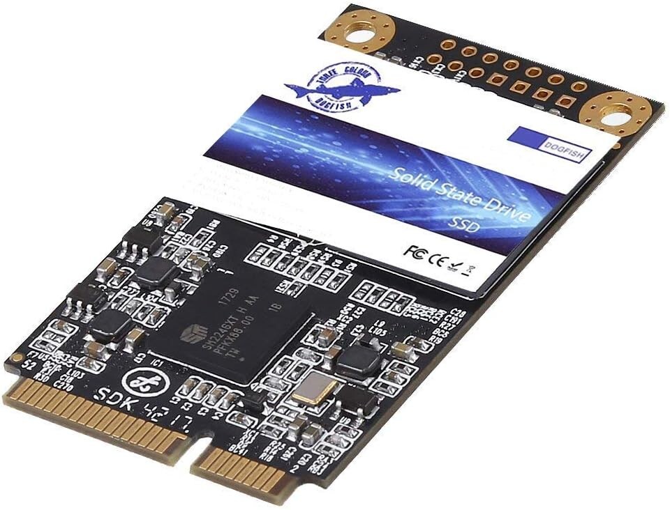 Dogfish Msata SSD 60GB Internal Solid State Drive Mini Sata SSD