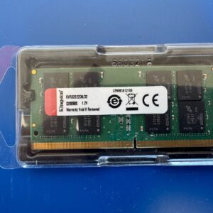 KINGSTON 32GB PC4-3200  DDR4-25600  KVR32S22D8/32  Laptop Memory