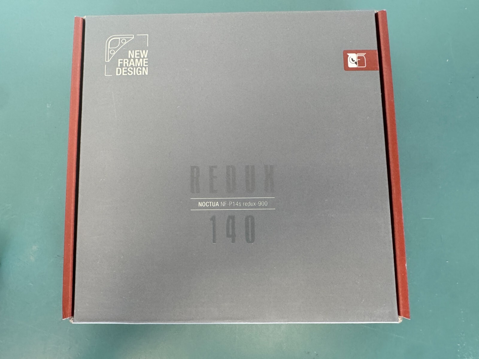 Noctua NF-P14s redux-900, Ultra Quiet Silent Fan, 3-Pin, 900 RPM (140mm, Grey) - Image 2