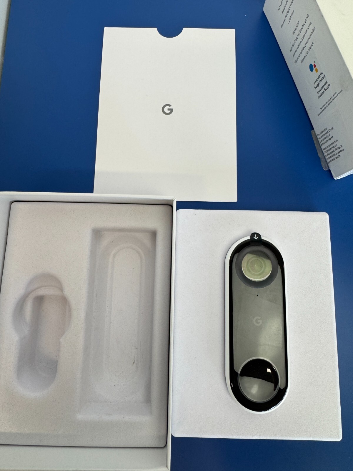 **READ** Google Nest Labs NC5100EF Hello Video Doorbell - Black - Image 3