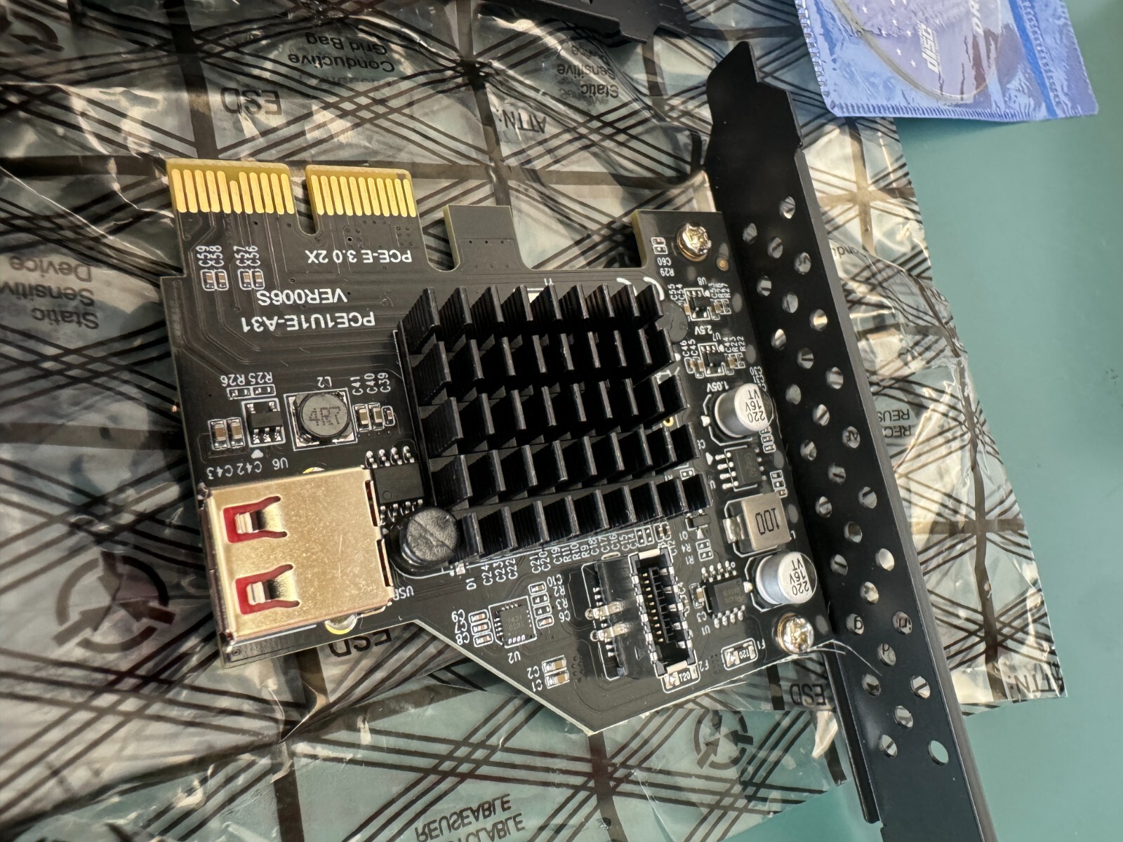 PCI Express 3.0 USB 3.1 PCI-E Card PCIE USB Adapter Raiser TYPE-E 10Gbps+USB2.0 - Image 3