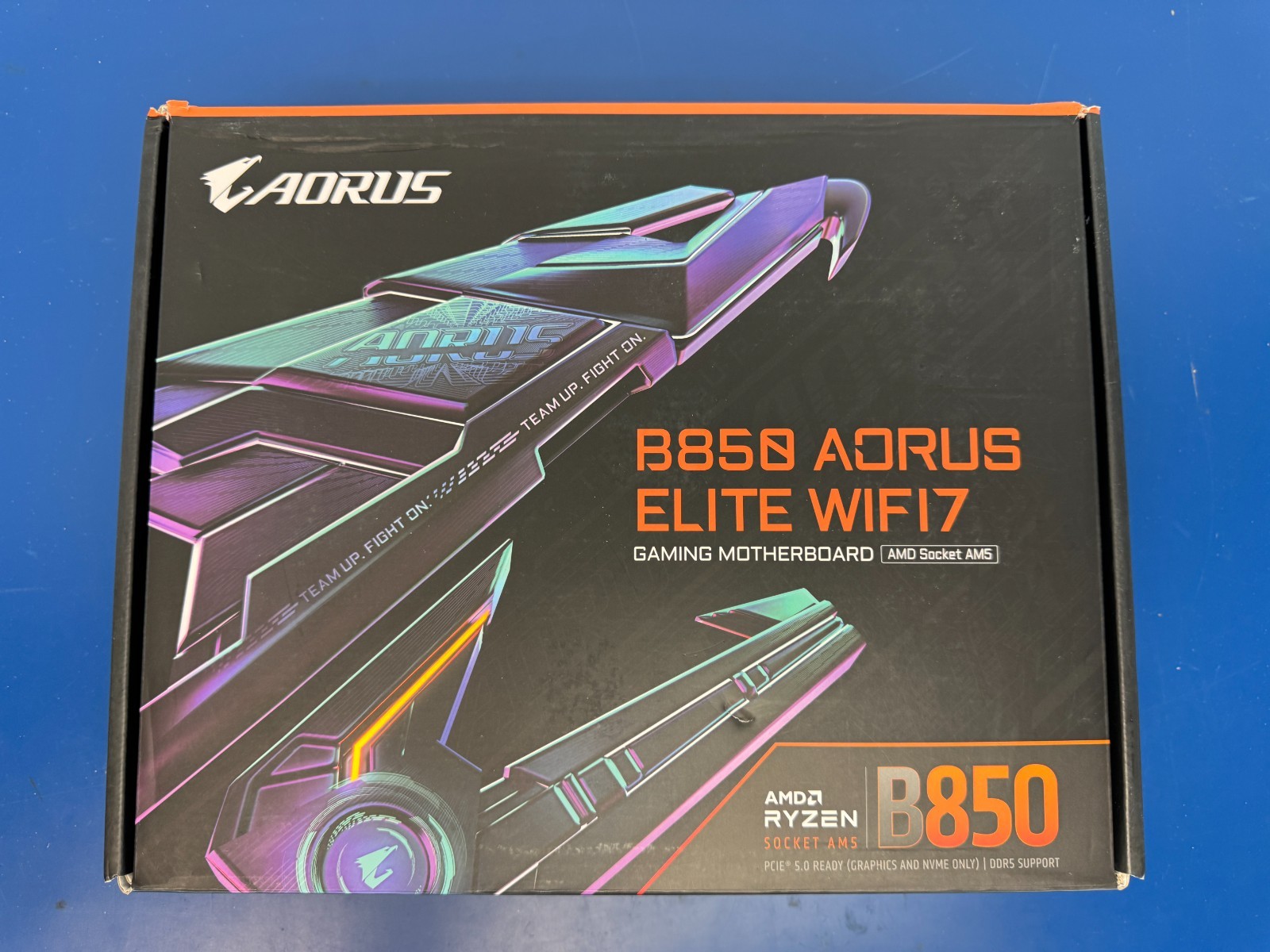 GIGABYTE B850 AORUS ELITE WIFI7 AMD AM5 LGA 1718 Motherboard, ATX, DDR5, 3x M.2,