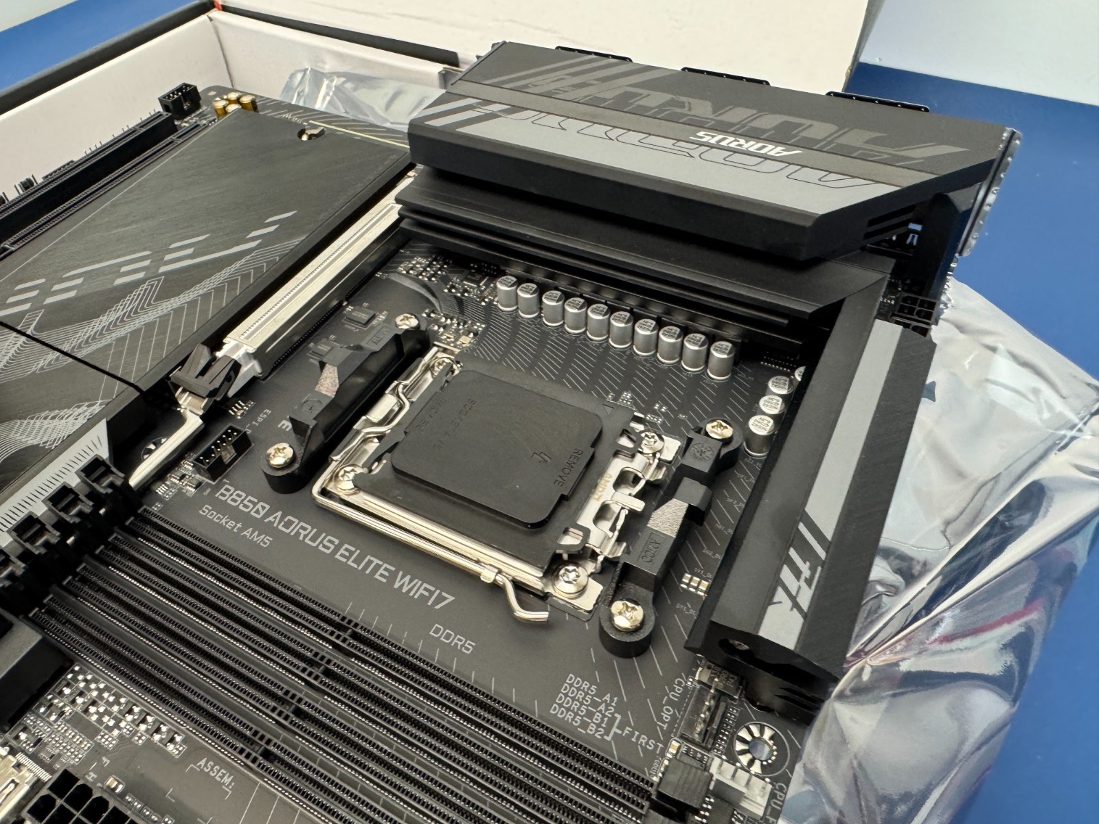 GIGABYTE B850 AORUS ELITE WIFI7 AMD AM5 LGA 1718 Motherboard, ATX, DDR5, 3x M.2, - Image 6