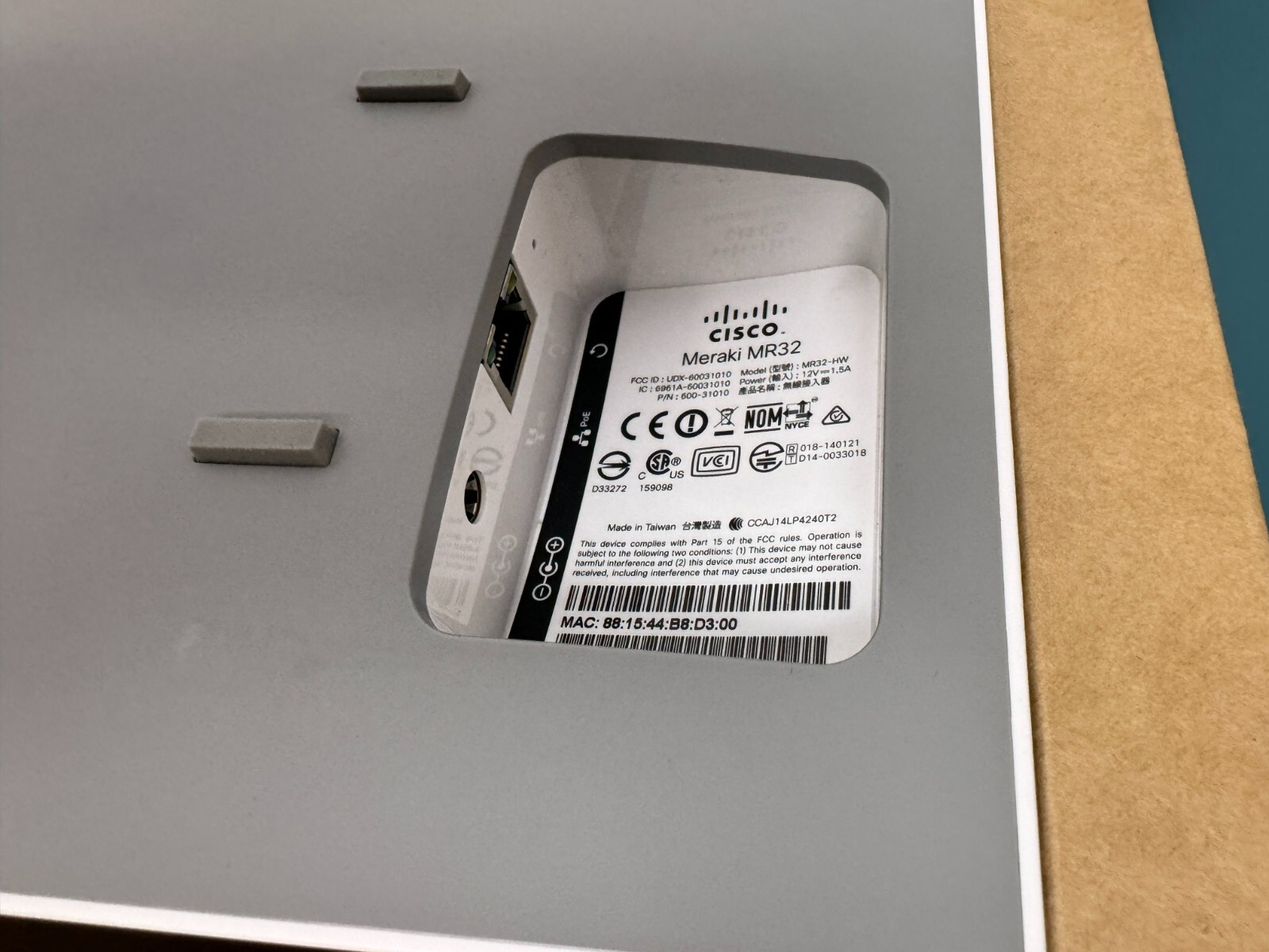 Cisco Meraki MR32-HW Cloud-Managed Access Point A90-31100 - Image 4
