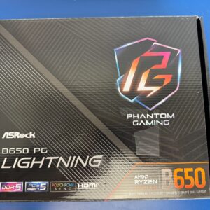 ASRock B650 PG LIGHTING AM5 Ryzen 7000 AMD B650 SATA 6Gb/S DDR5  ATX AMD Motherb