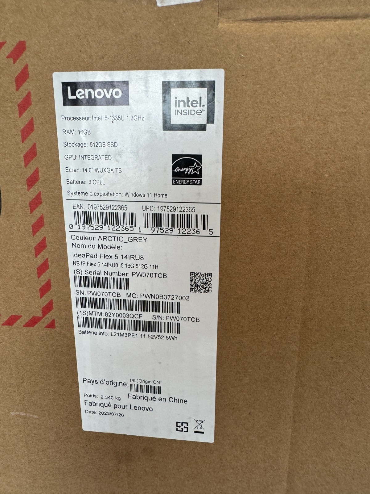 Lenovo IdeaPad Flex 5 14' i5-1335U, 16GB DDR4 4200MHz, 512GB SSD, Windows 11 - Image 21