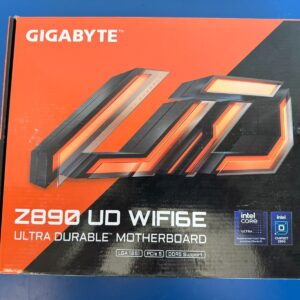 GIGABYTE Z890 UD WIFI6E Ultra Core (Series 2) LGA 1851, ATX, DDR5, 3x M.2, PCIe
