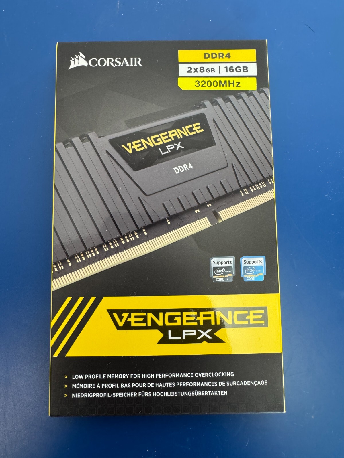 CORSAIR Vengeance LPX 16GB (2 x 8GB) DDR4 3200 (PC4 25600) Desktop Memory Ram