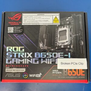 *READ* ASUS ROG STRIX B650E-I GAMING WIFI 6E AM5 Ryzen 7000 8000 9000 Mini-ITX