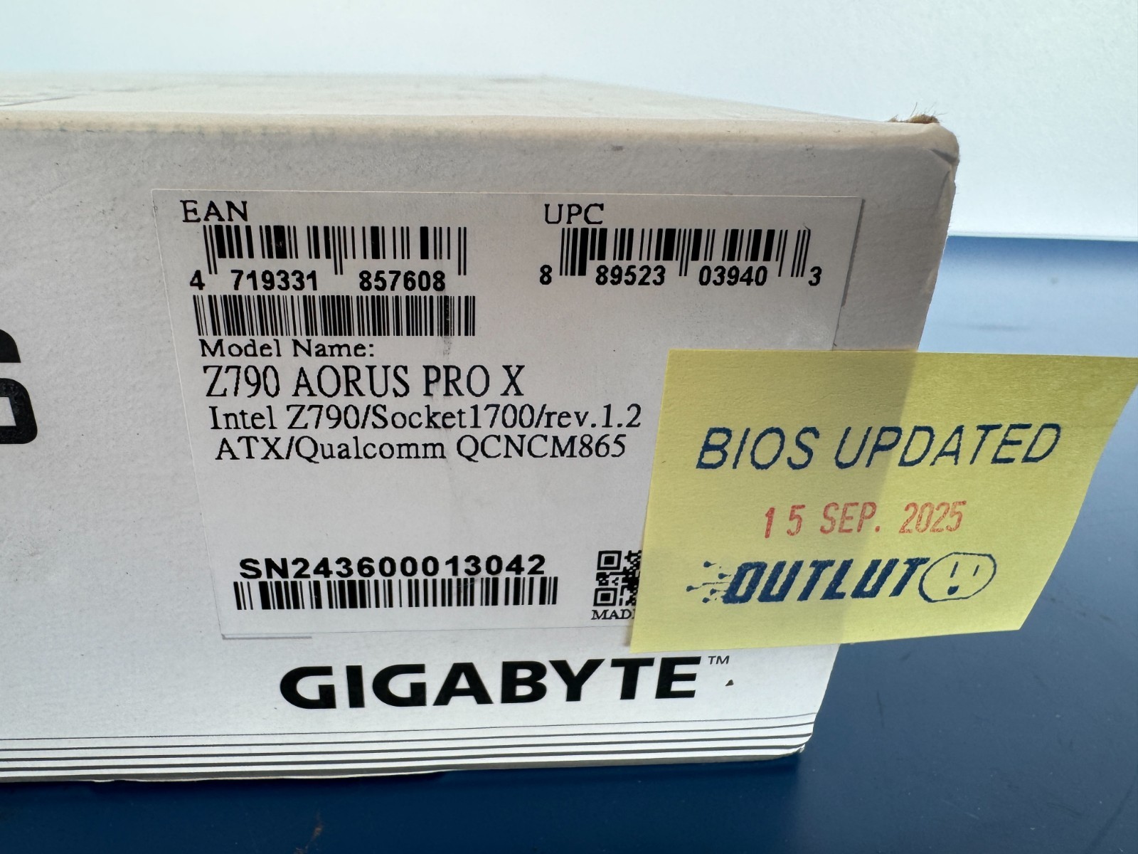 GIGABYTE Z790 AORUS PRO X LGA 1700 Intel 12th-14th gen ATX Motherboard - Image 2