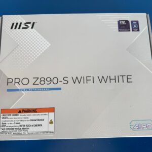 MSI PRO Z890-S WIFI WHITE LGA 1851 Intel Z890 Motherboard