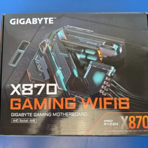 GIGABYTE X870 GAMING WIFI6 AM5 LGA 1718, ATX, DDR5, 3x M.2, PCIe 5.0, USB4, WIFI