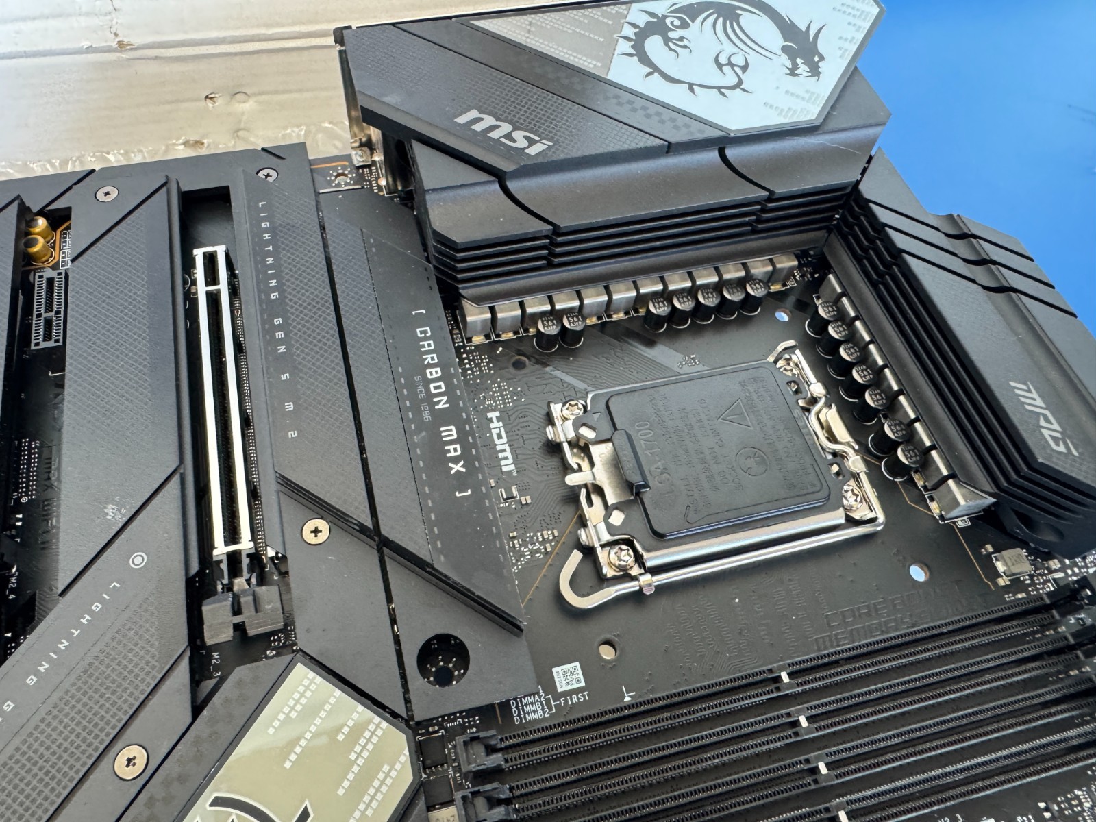 MSI MPG Z790 CARBON MAX WIFI II LGA 1700 DDR5 Intel ATX Motherboard - Image 11