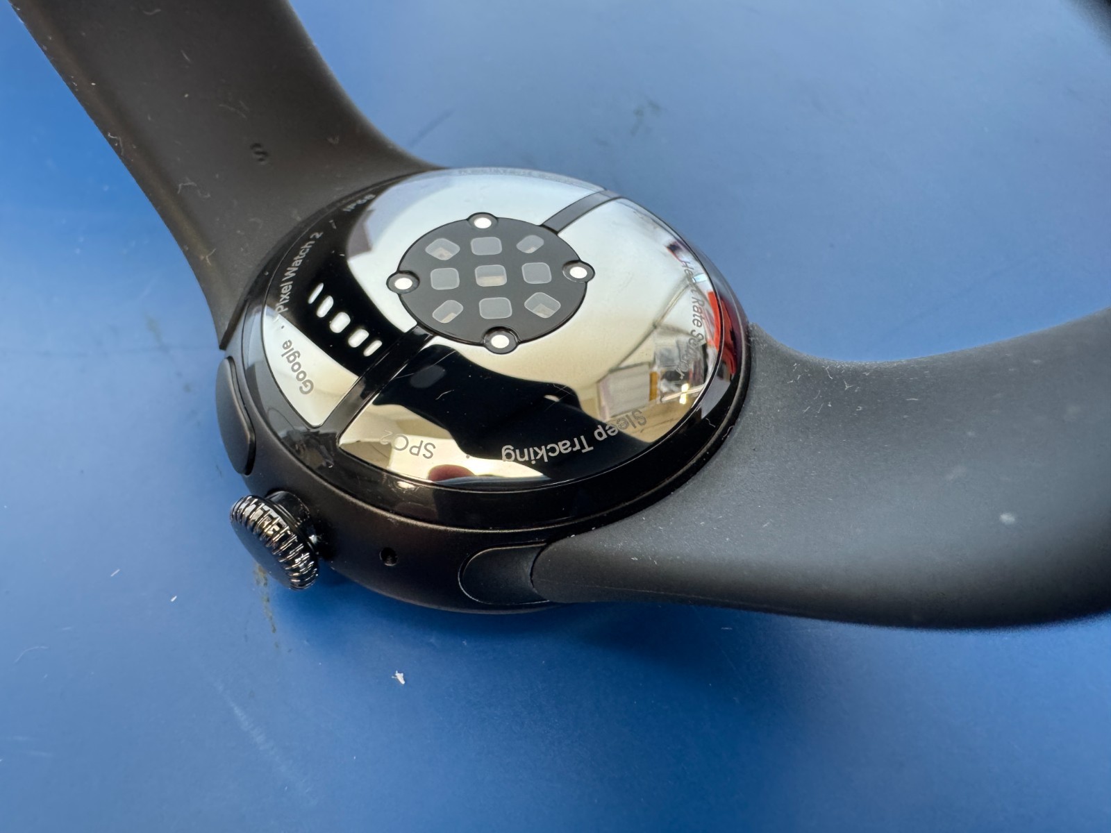 Google Pixel Watch 2 41mm GD2WG GPS Polished Silver Aluminum Case - Image 6