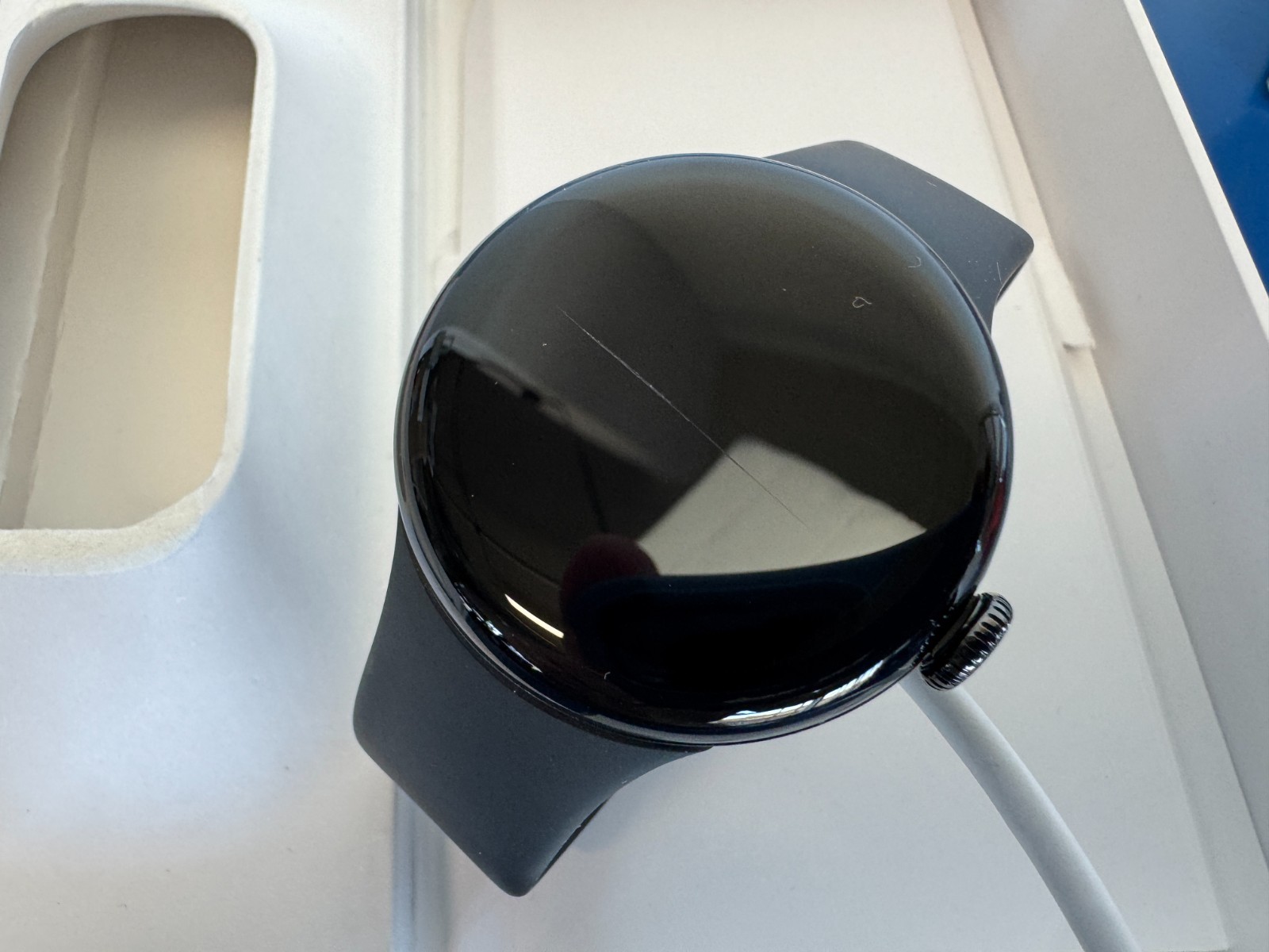 Google Pixel Watch 2 41mm GD2WG GPS Polished Silver Aluminum Case - Image 9
