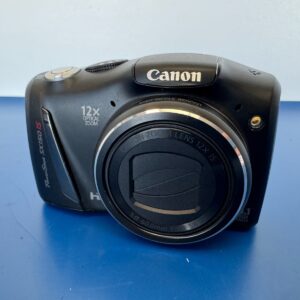 *READ* Canon PowerShot SX150 IS Digital Camera  14.1 MP Black 3" Display PC1677