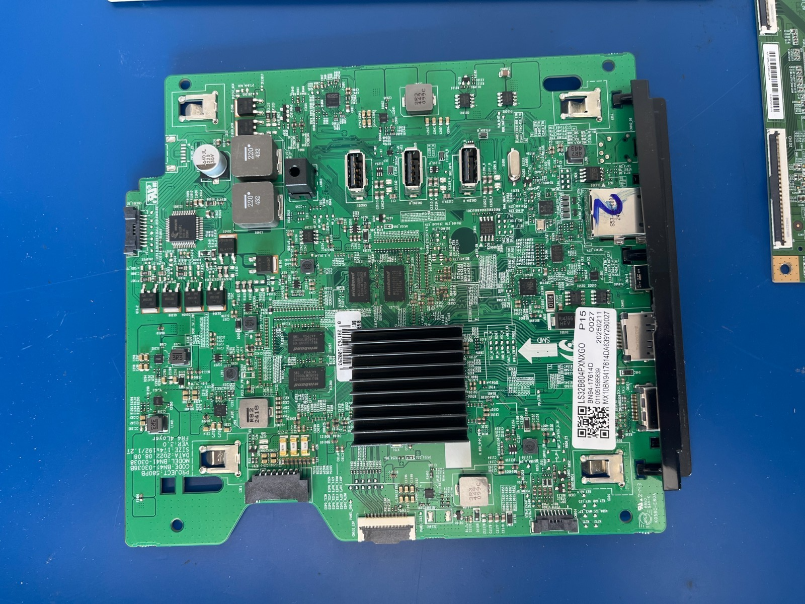 SAMSUNG LS32B804PXNXGO S32B804PXN S32B804PX MAIN BOARD PSU T-CON REPAIR KIT - Image 3