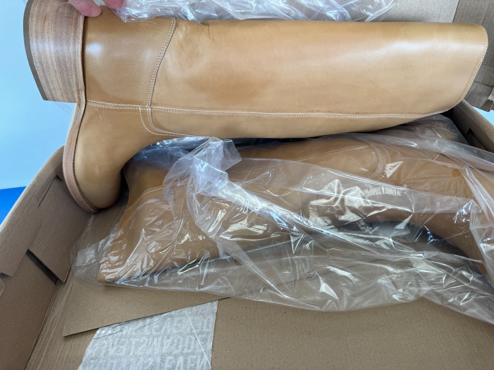 Steve Madden Women's Riggs Knee High Boot, Banana Leather, 11 - Image 4