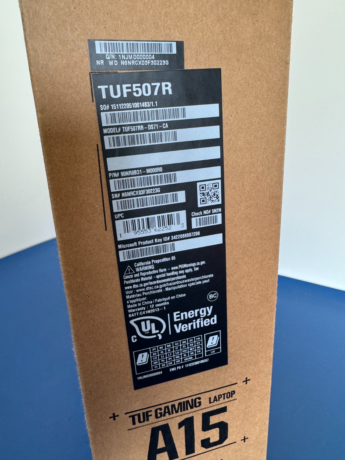 ASUS TUF Gaming A15 15.6” FHD AMD Ryzen 7 6800H 16GB 512GB RTX 3070 W11H Laptop - Image 21