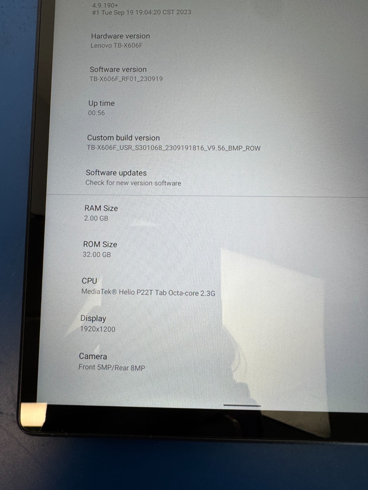 Lenovo TB-X606F Smart Tab M10 Plus 10.3 Inch FHD Plus 2GB/32GB WiFi Tablet - Image 14