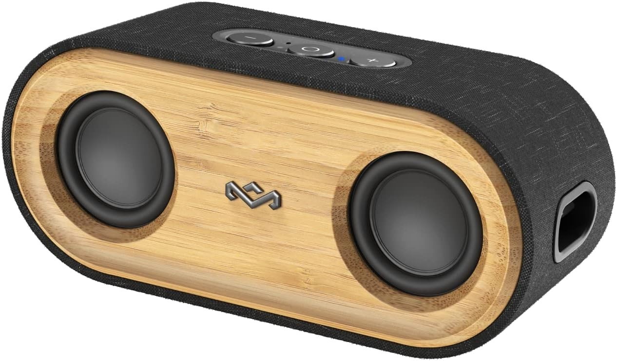 House of Marley Get Together 2 Mini EM-JA021A Black Waterproof bluetooth