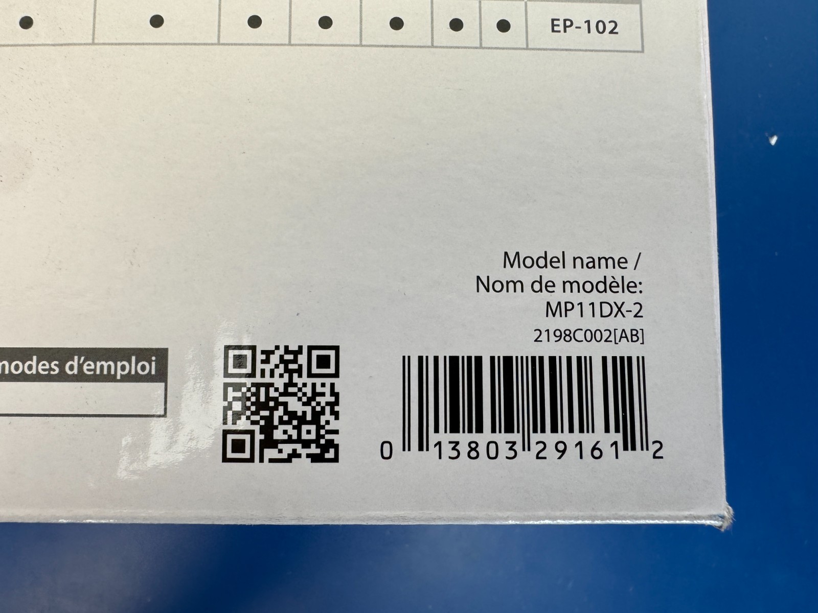 Canon MP11DX-2 Printing Calculator - Dual Color Print - Clock, Calendar, Date/Ti - Image 3
