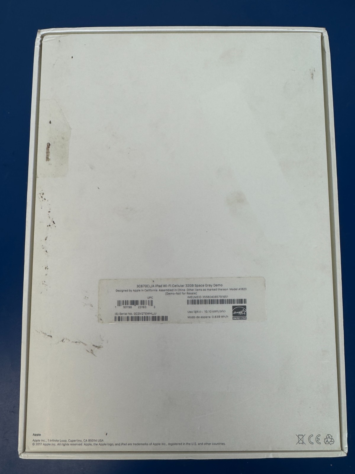 iOS 10.3.2 Apple iPad 5th Generation A1823 32GB Wi-Fi + 4G LTE Cellular 9.7 - Image 8