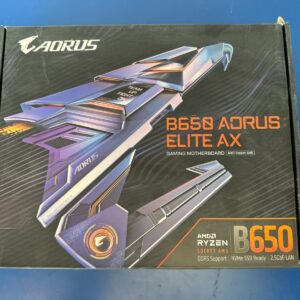 GIGABYTE B650 AORUS ELITE AX AM5 LGA 1718 AMD B650 ATX Motherboard DDR5