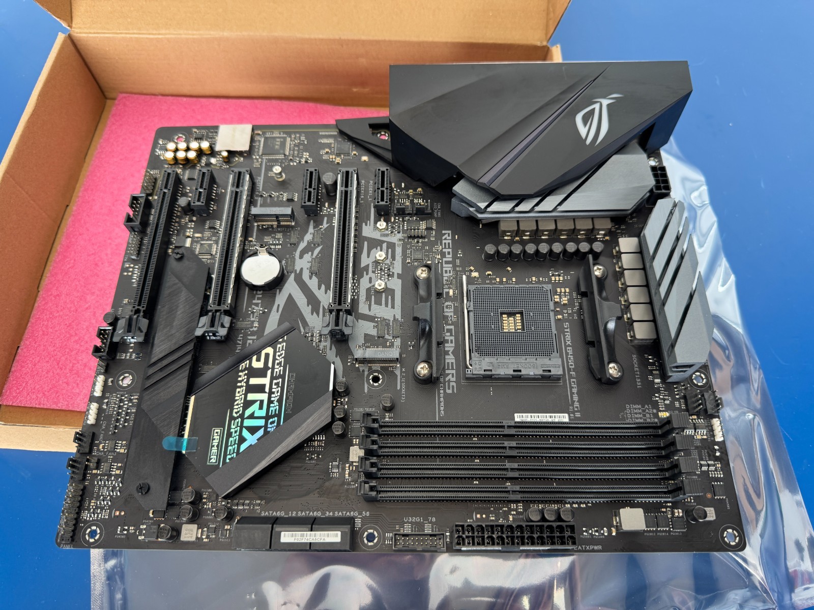 ASUS ROG Strix B450-F Gaming II AM4 ATX DDR4-2666 Motherboard - Black