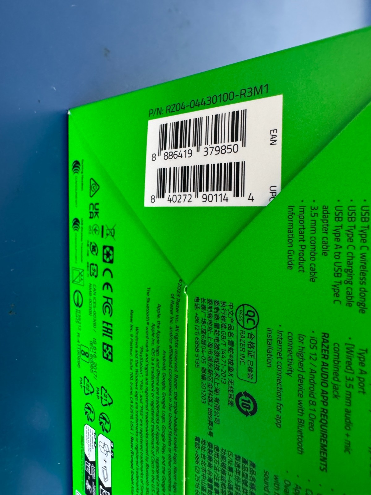 Razer Barracuda X Wireless Gaming Headset Black - Image 2