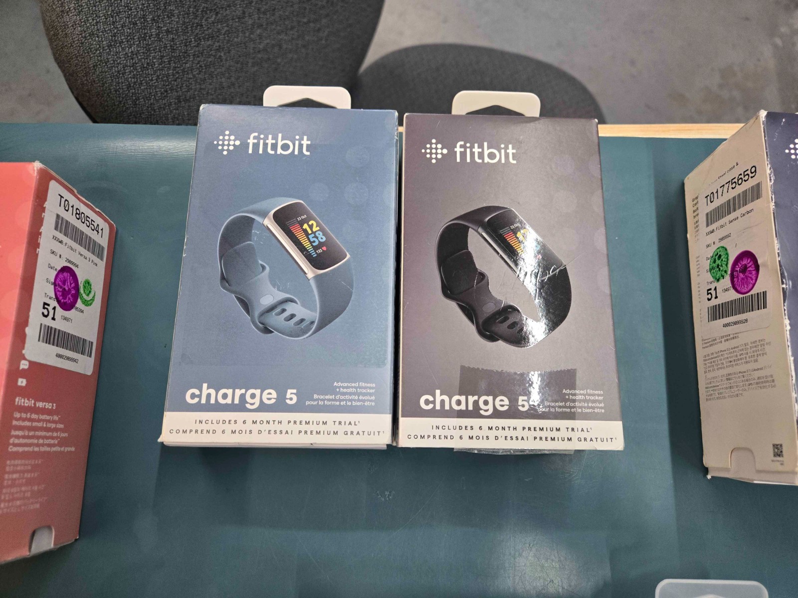 Lot of 15 Mixed Fitbit Smartwatch and Fitness Tracker - Untested - Image 5