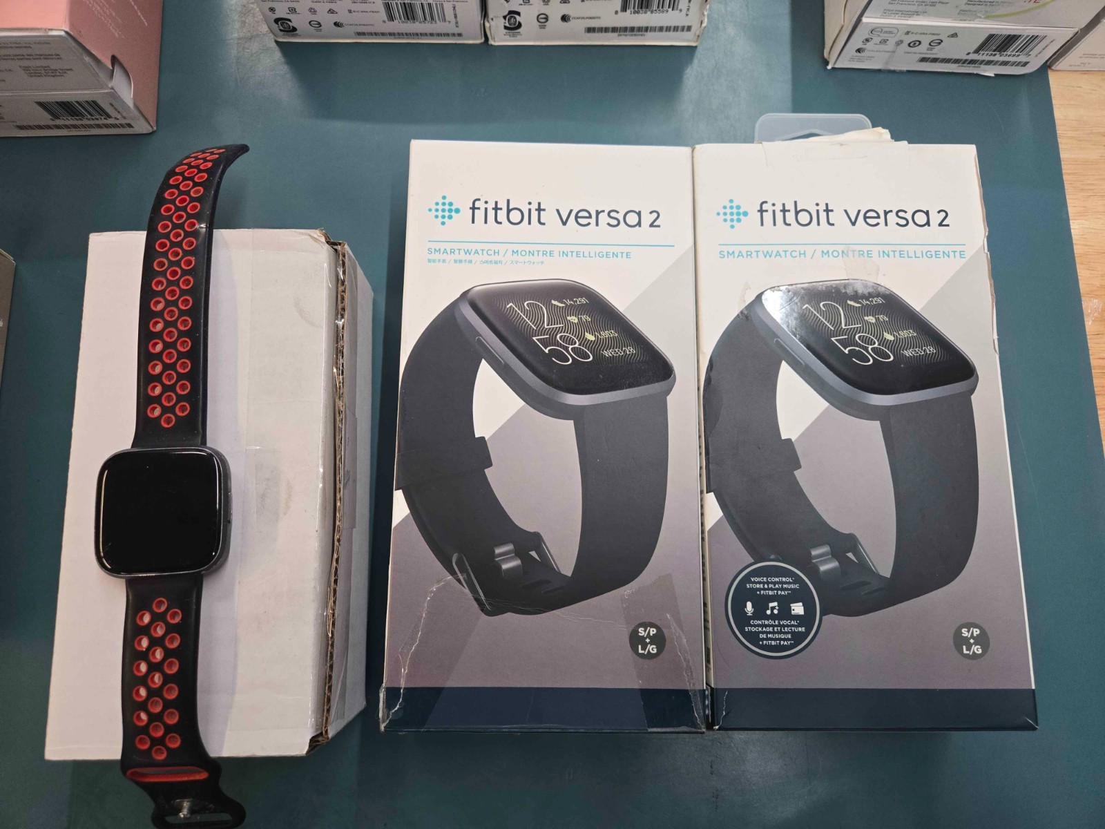 Lot of 15 Mixed Fitbit Smartwatch and Fitness Tracker - Untested - Image 6