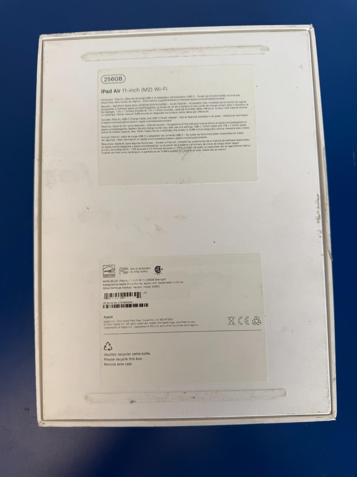 Apple iPad Air 11-Inch (M2) 256GB - Starlight - Image 8