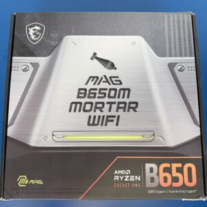 MSI MAG B650M MORTAR WIFI AM5 AMD 6Gb/s DDR5 Ryzen 7000 Micro ATX Motherboard
