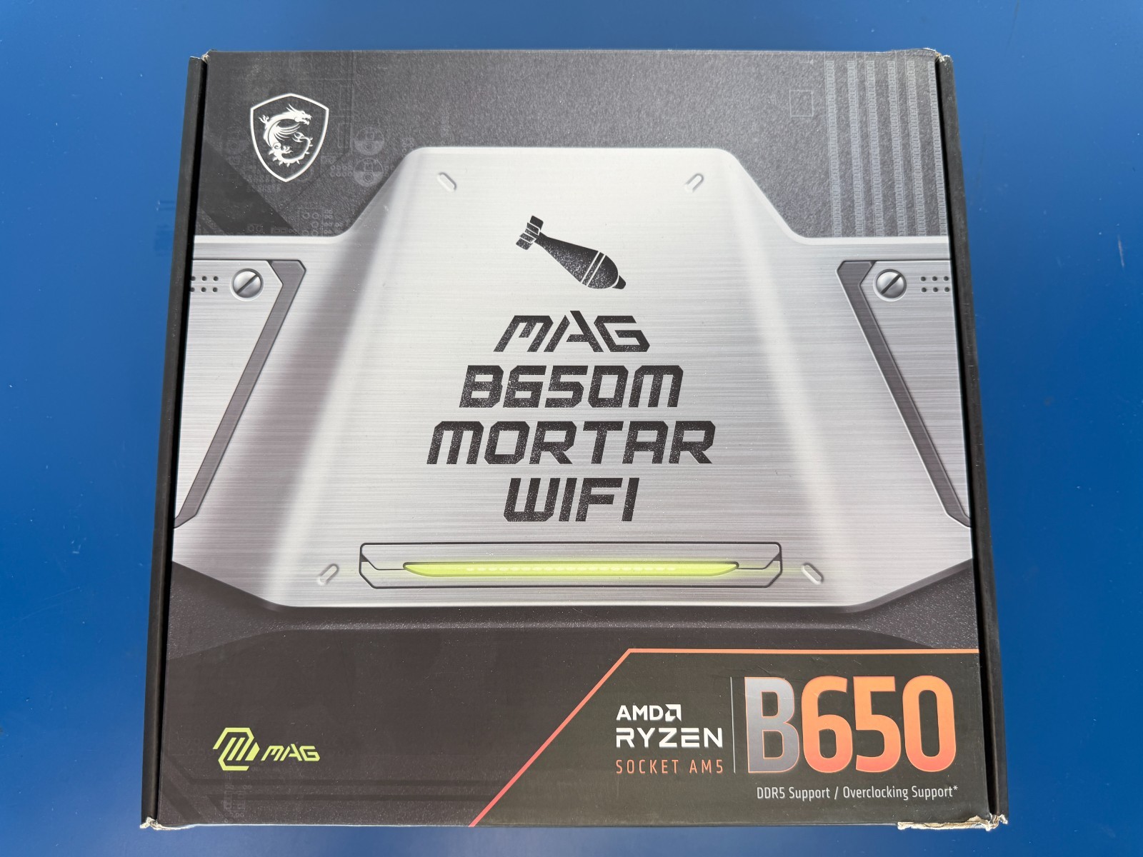 MSI MAG B650M MORTAR WIFI AM5 AMD 6Gb/s DDR5 Ryzen 7000 Micro ATX Motherboard