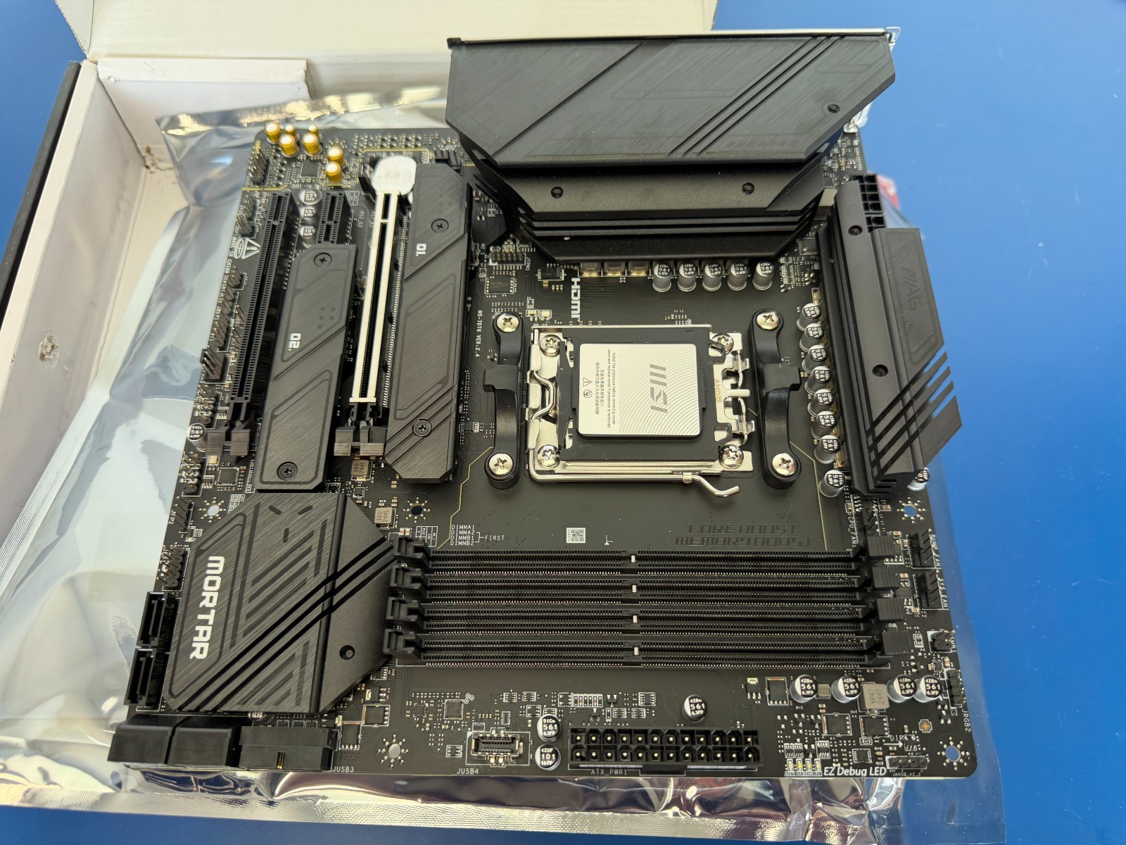 MSI MAG B650M MORTAR WIFI AM5 AMD 6Gb/s DDR5 Ryzen 7000 Micro ATX Motherboard - Image 5