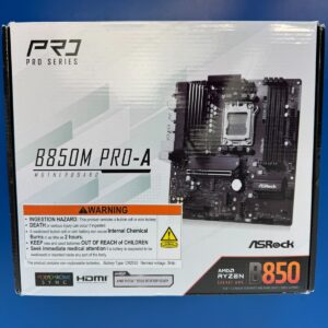 ASRock B850M Pro-A AM5 AMD B850 SATA 6Gb/s Micro ATX Motherboard