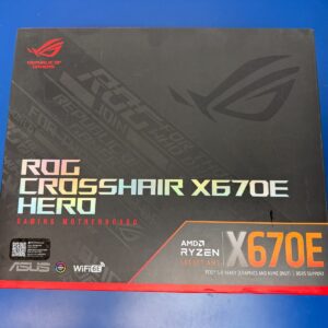 *read* ASUS ROG Crosshair X670E Hero AM5 ATX AMD Motherboard