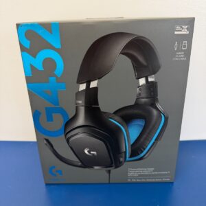 Logitech G432 Wired Gaming Headset, 7.1 Surround Sound, DTS Headphone:X 2.0, Fli