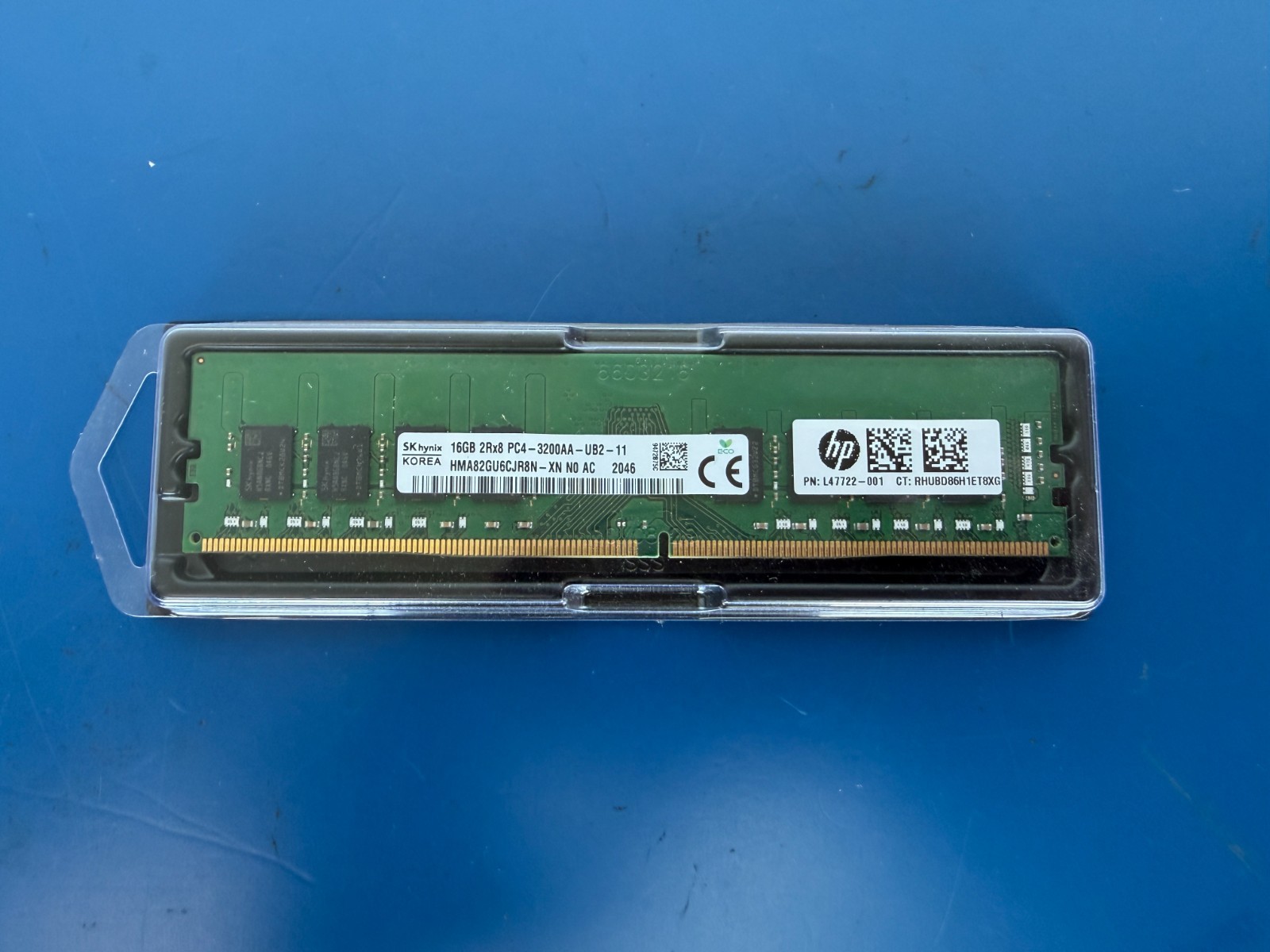 HMA82GU6CJR8N-XN Hynix 16GB PC4-25600 DDR4-3200MHz non-ECC Unbuffered CL19 288-P