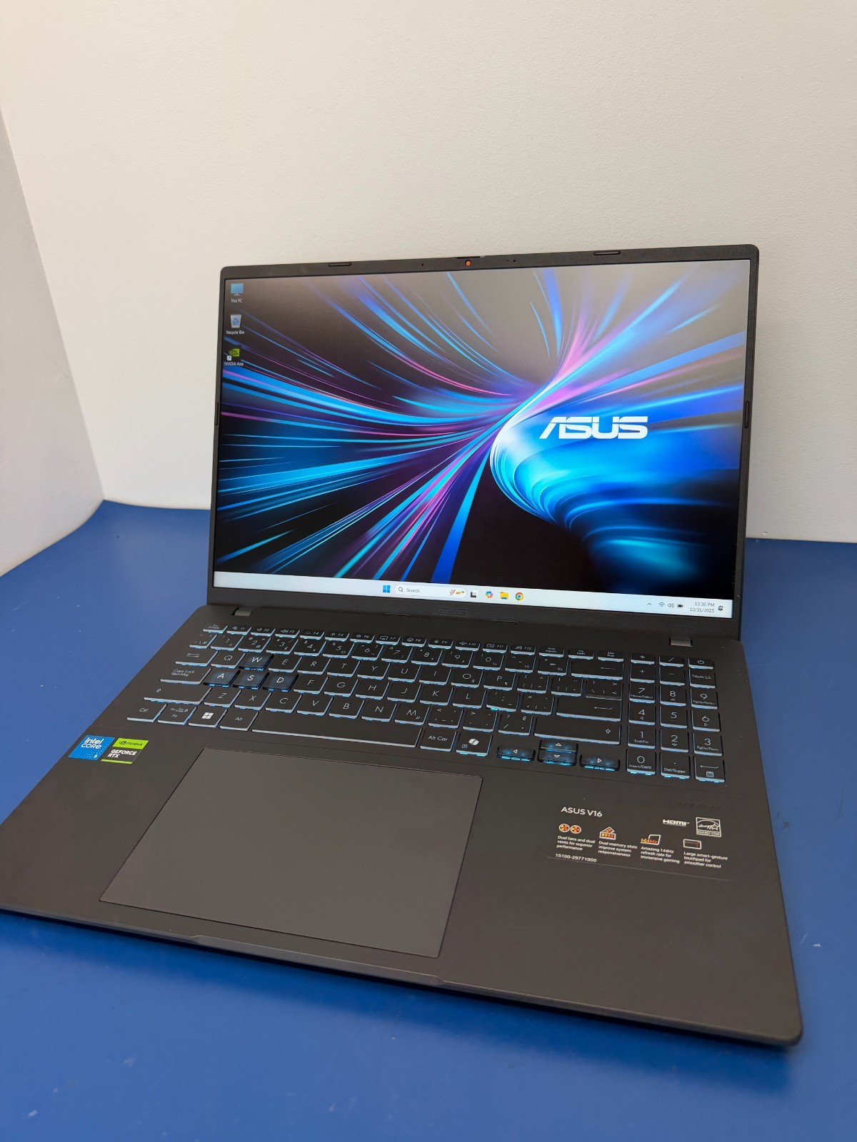 ASUS V16 16" Gaming Laptop Intel Core 5 210H/16GB RAM/512GB SSD/GeForce RTX 3050 - Image 2