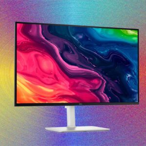 Dell 27 Plus 4K Monitor S2725QS 27-Inch UHD 120Hz IPS Display Ash White