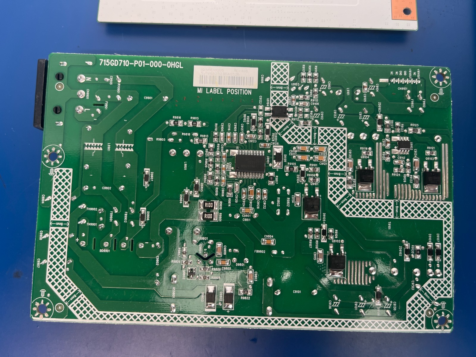 DELL S3221QS S3221QSc MONITOR MAIN BOARD + PSU POWER SUPPLY + T-CON + BOARD - Image 8