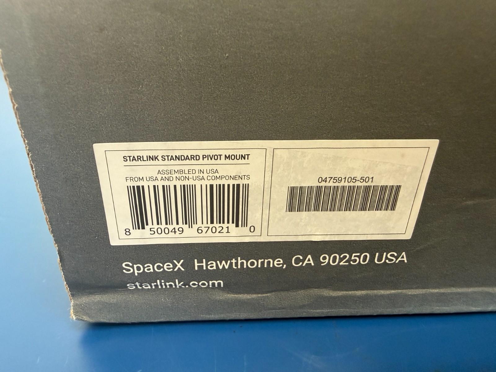 **READ** BASE ONLY! STARLINK - Pivot Mount - Standard Kit - Gray - Image 2