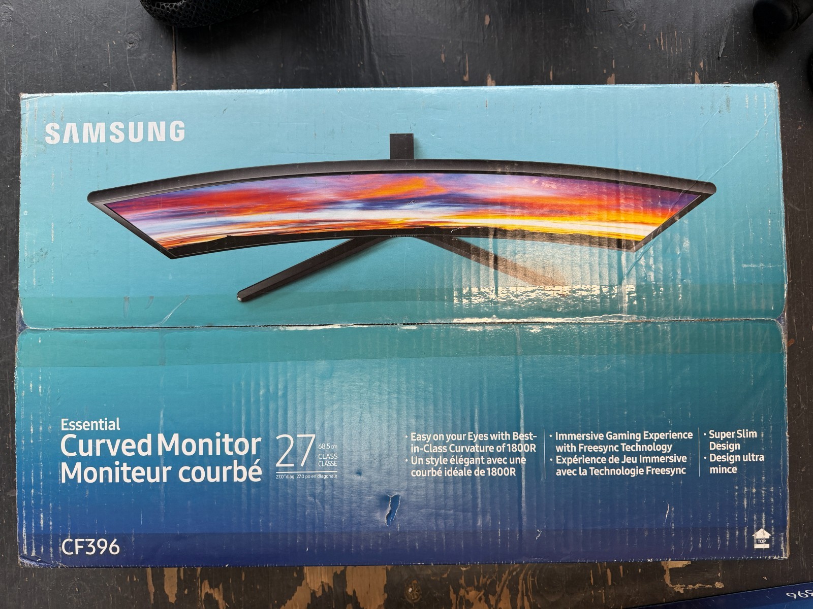 Samsung CF396 27 " Curved LED Monitor AMD C27F396FH- LC27F396FHNXZA - Image 2