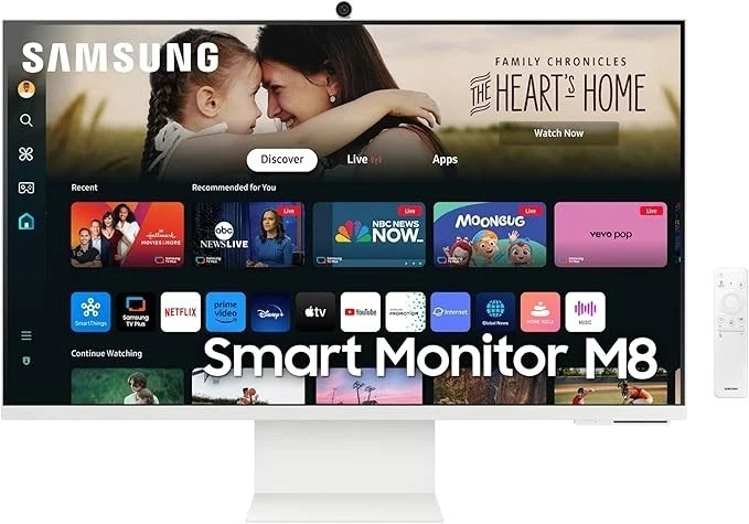 Samsung 32" M8 M80D Series 4K UHD Smart Monitor LS32DM801UNXZA