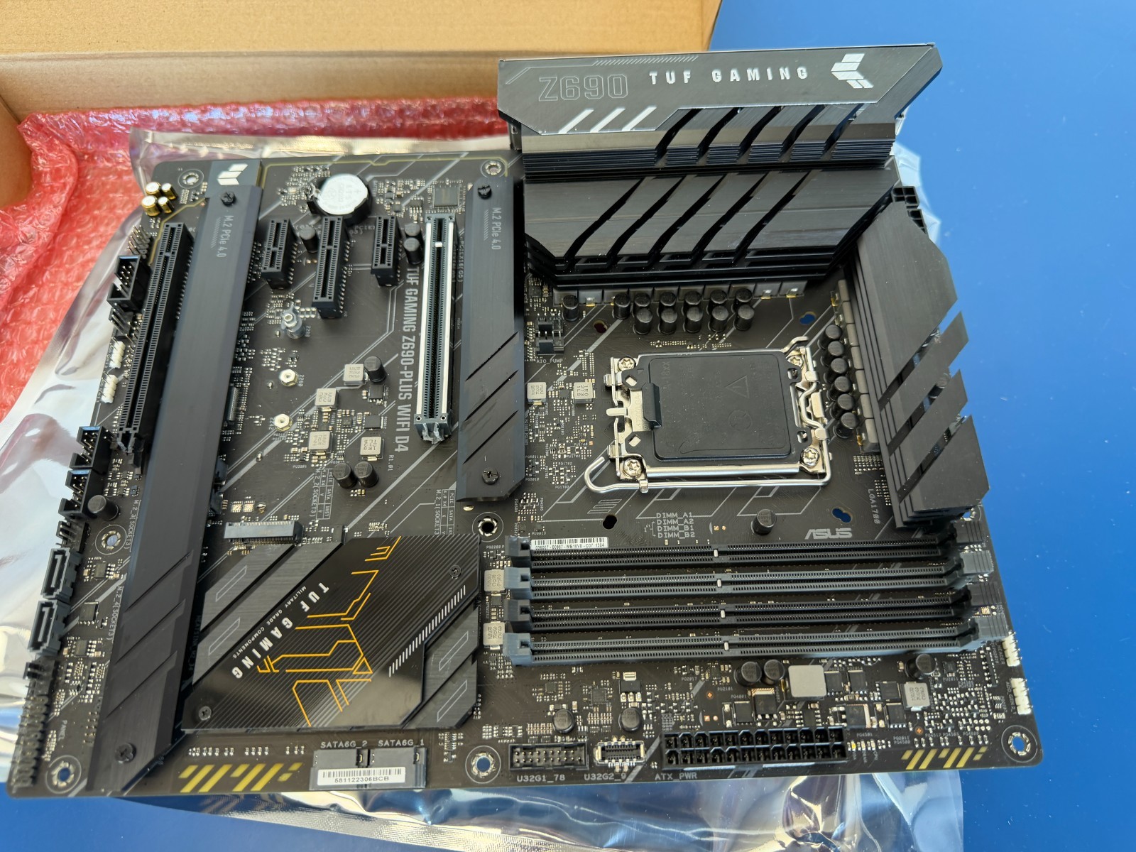 *READ* ASUS TUF Gaming Z690-Plus WiFi D4 LGA 1700 ATX DDR4 Motherboard